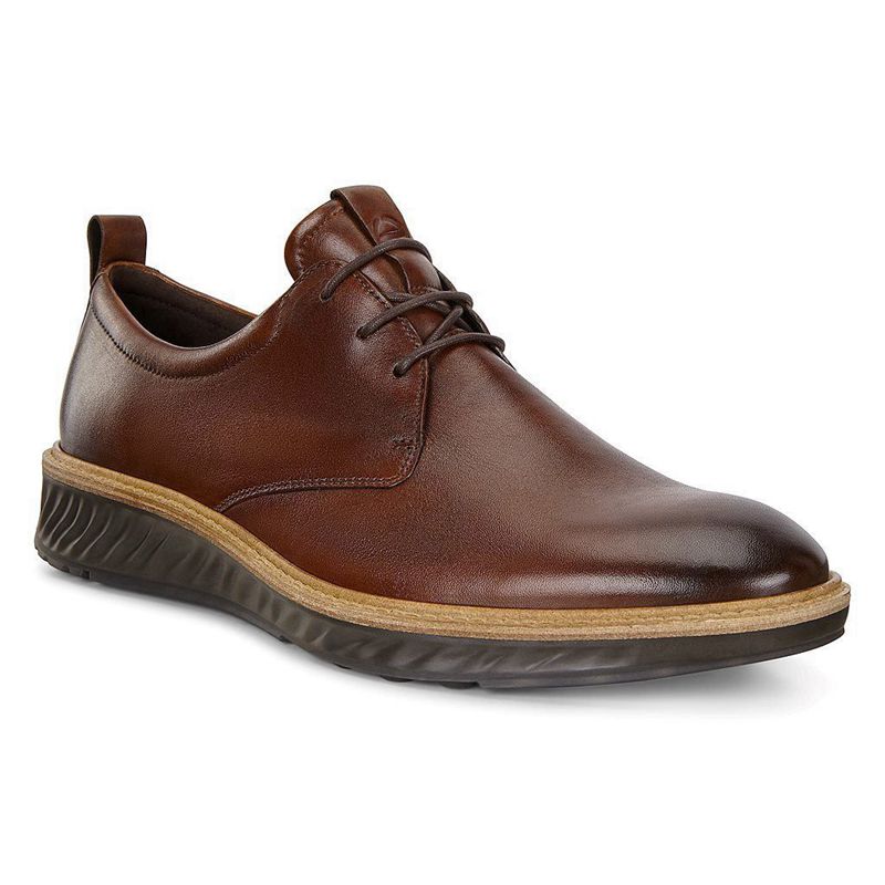 Zapatos Derby Ecco St.1 Hybrid Para Hombre,Negras,257918-MRA